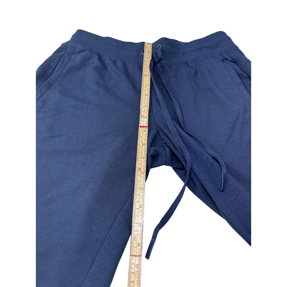 Athletic Works Mens Jogger Pants Medium Blue Polyester Blend - Picture 6 of 11